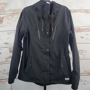 Ride Wallingford Shell Jacket Women's Snowboard Ski Coat Black Size Large